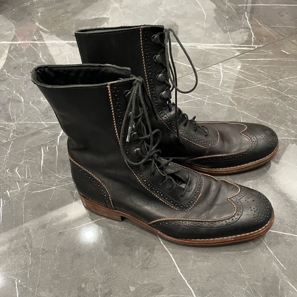 Wolverine  1000 Mile Size 9 D Tall Leather Boots Rare - Picture 1 of 7